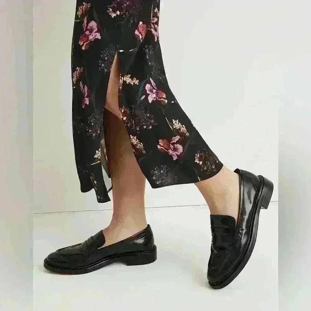 NWT The Layton Midi Slip Skirt in Floral Cupro-Blend Size 10 Sold out on website - Picture 4 of 8